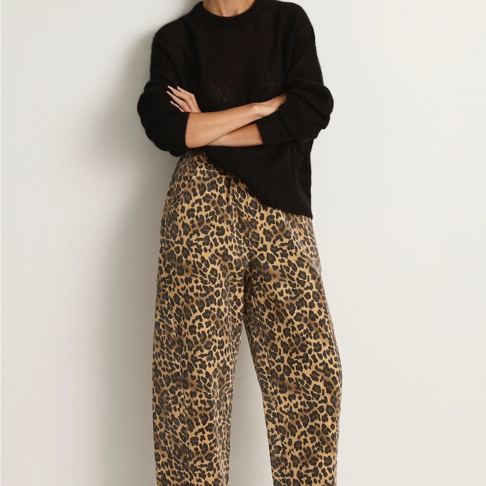 Le Bon Shoppe Arc Pants – Leopard Print (Size M)